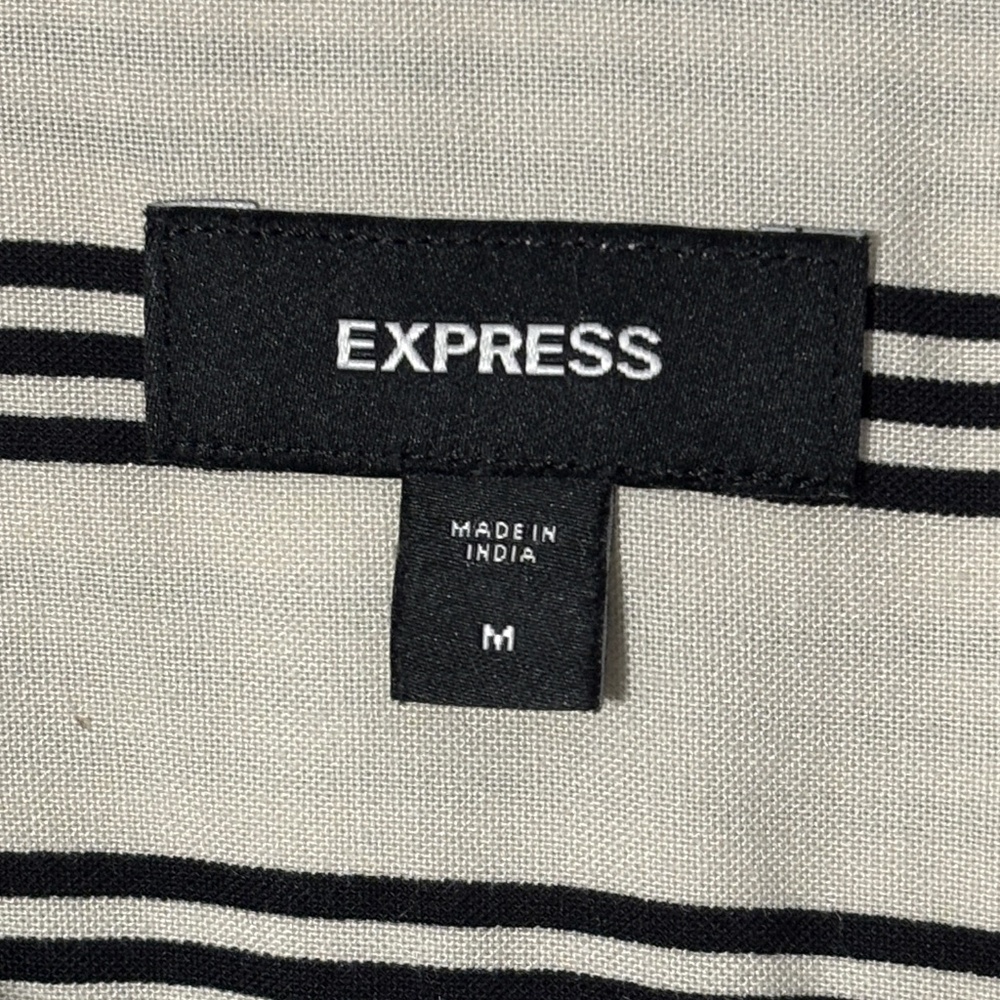 Express Striped Button Down - image 4